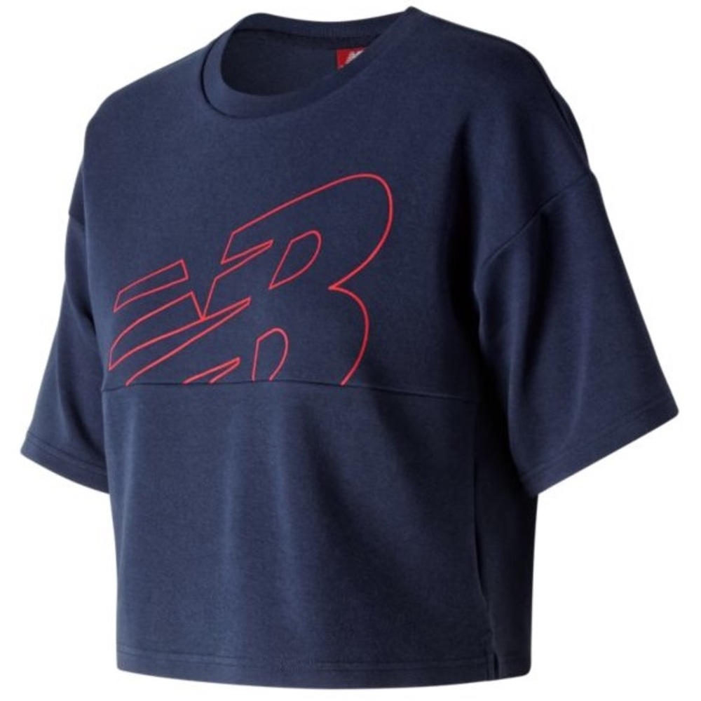 NWOT New Balance Athletics Crop Jersey Top